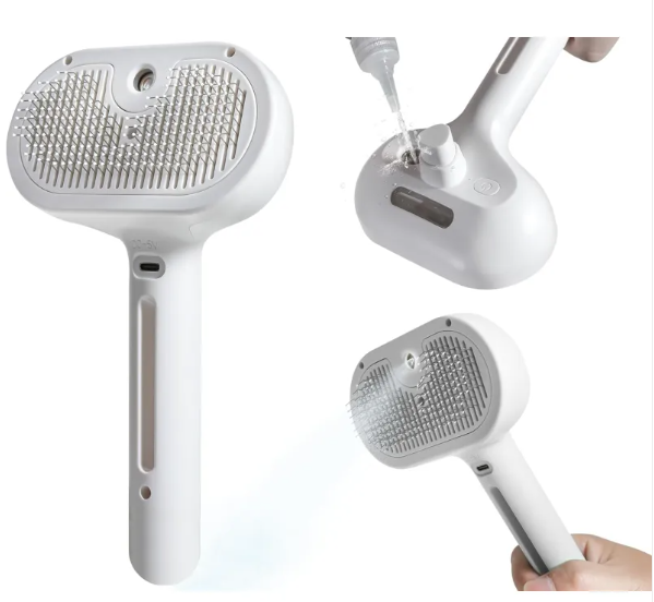 Pet Hair Spray Brush